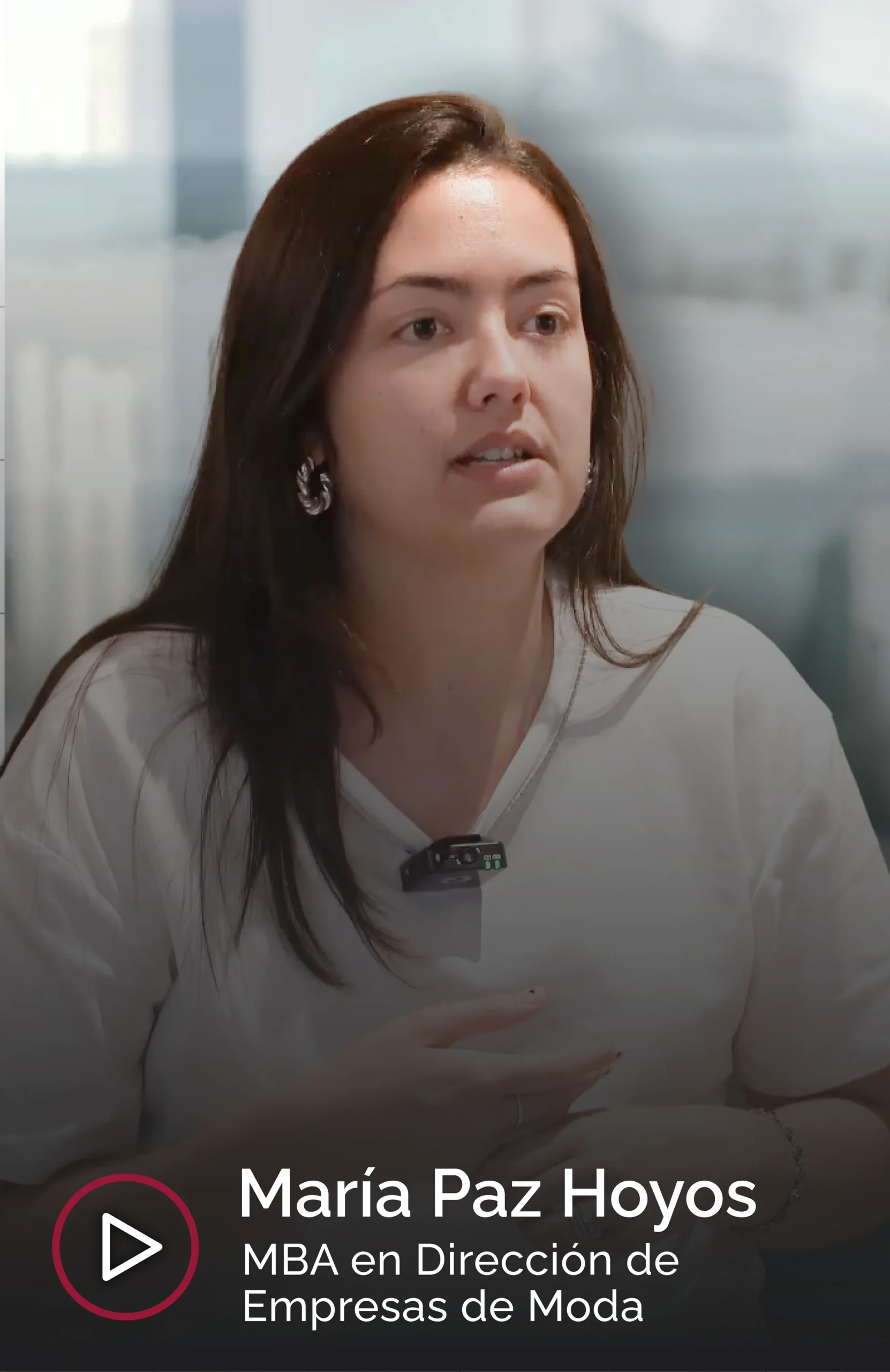 Card Testimonio Maria Paz Hoyos