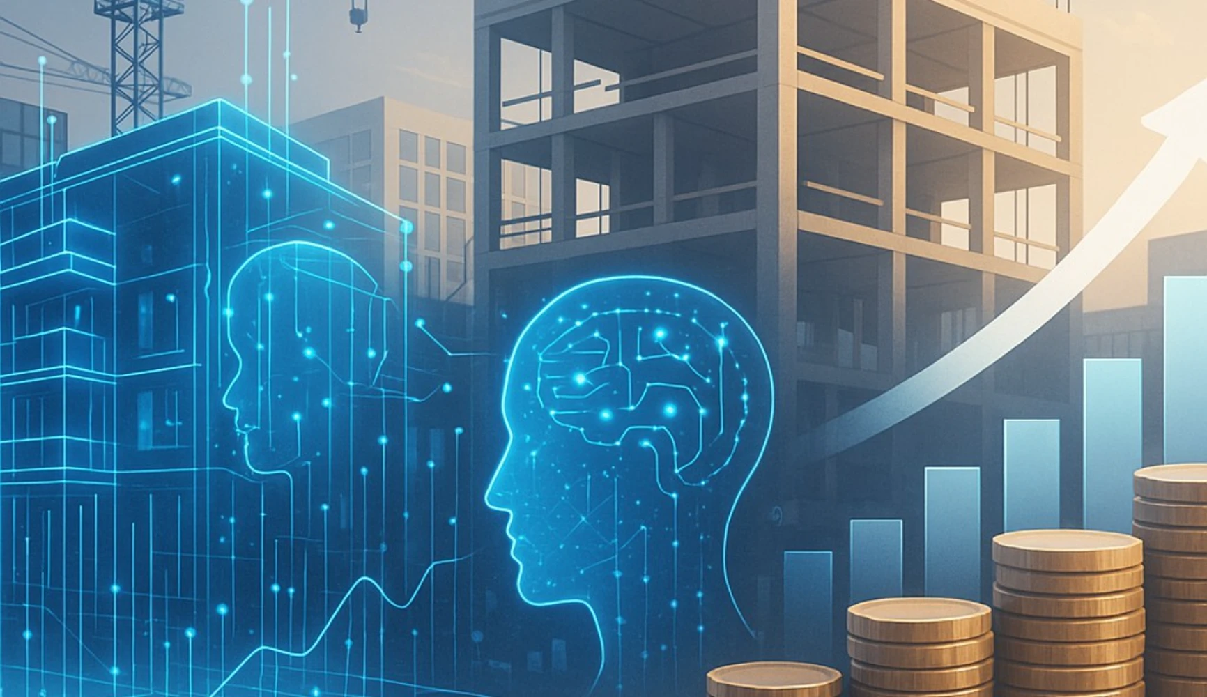 Imagen de construcciones basadas en proyectos BIM e IA