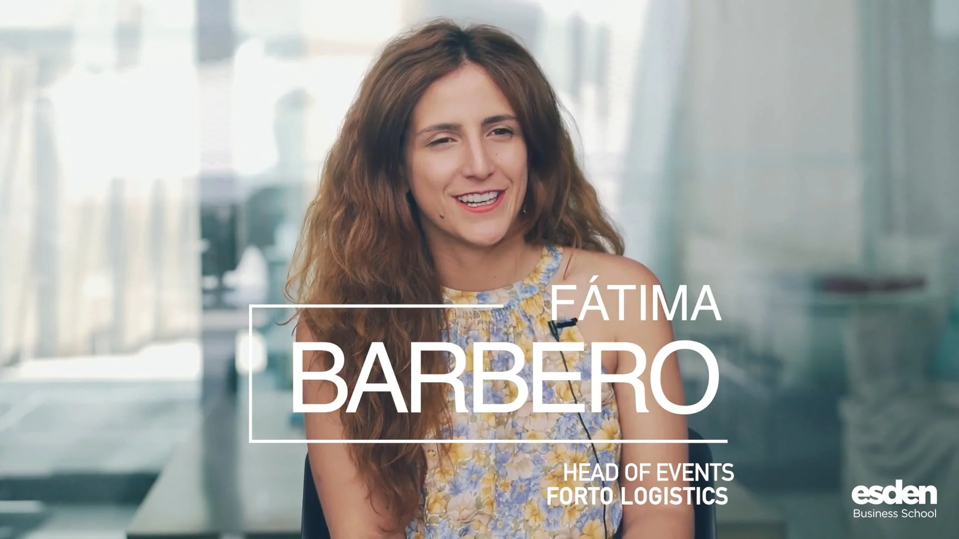 Video Fátima Barbero