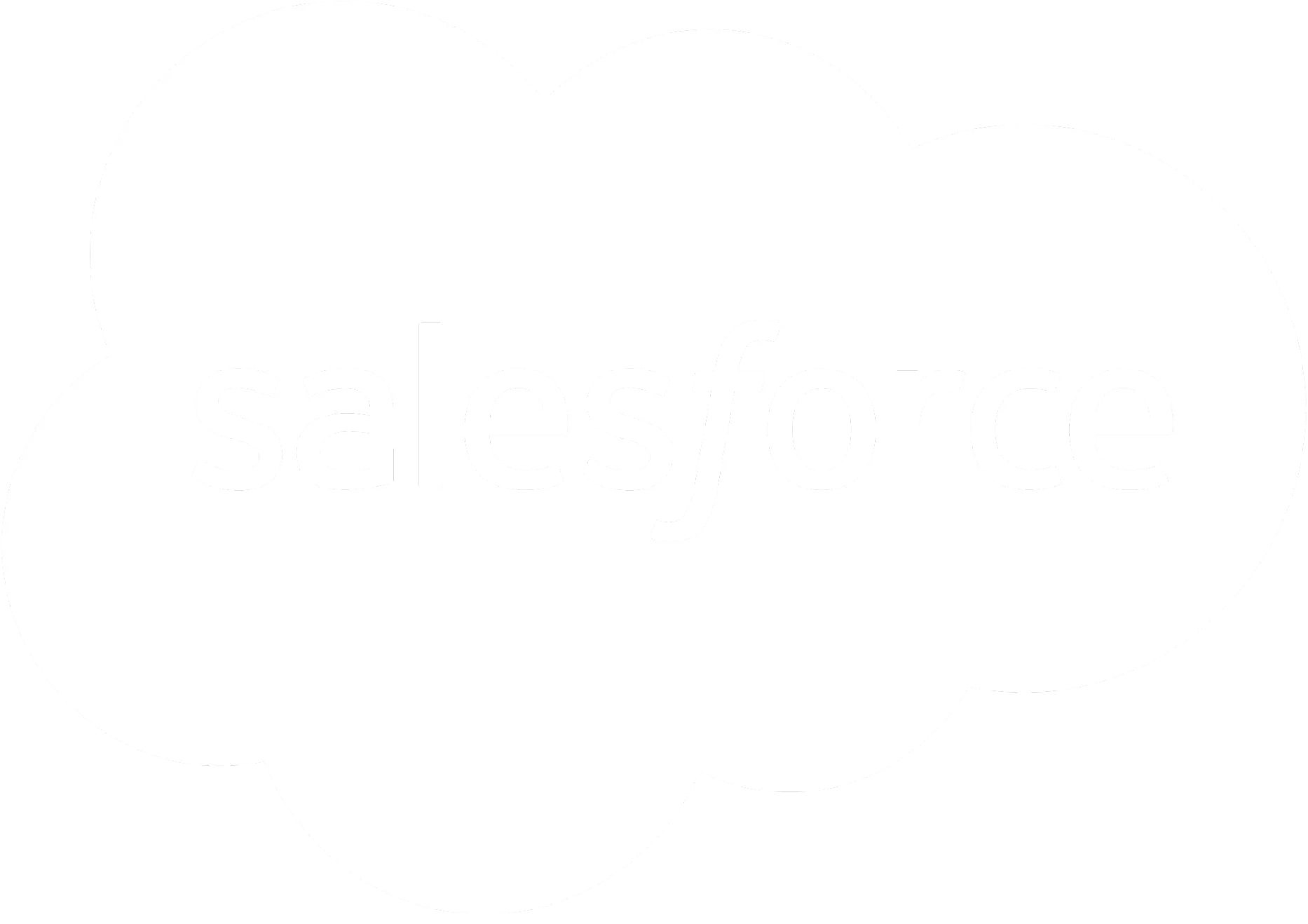 Salesforce White Size Fit