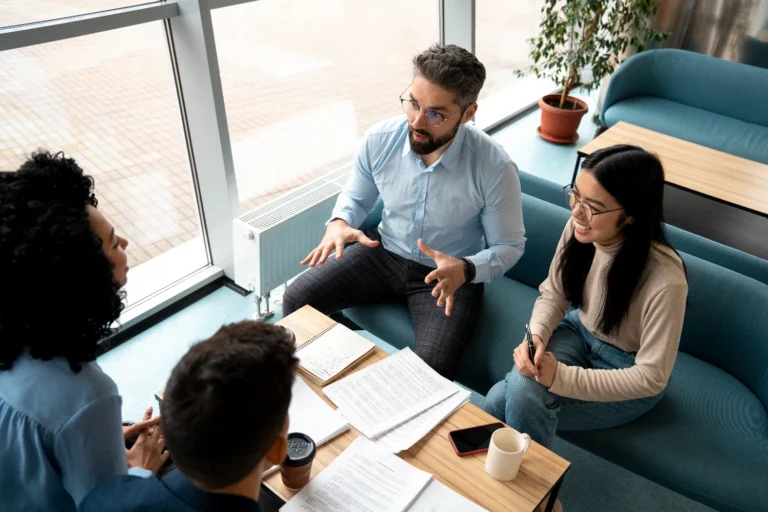 Reunión de directivos