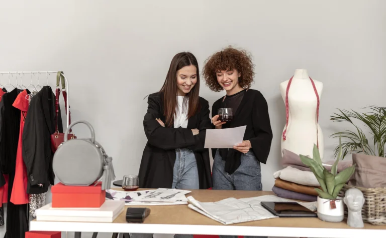 Women Shopping Clothes