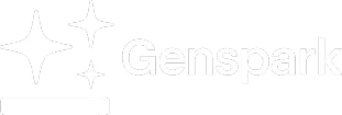 Genspark Logo White