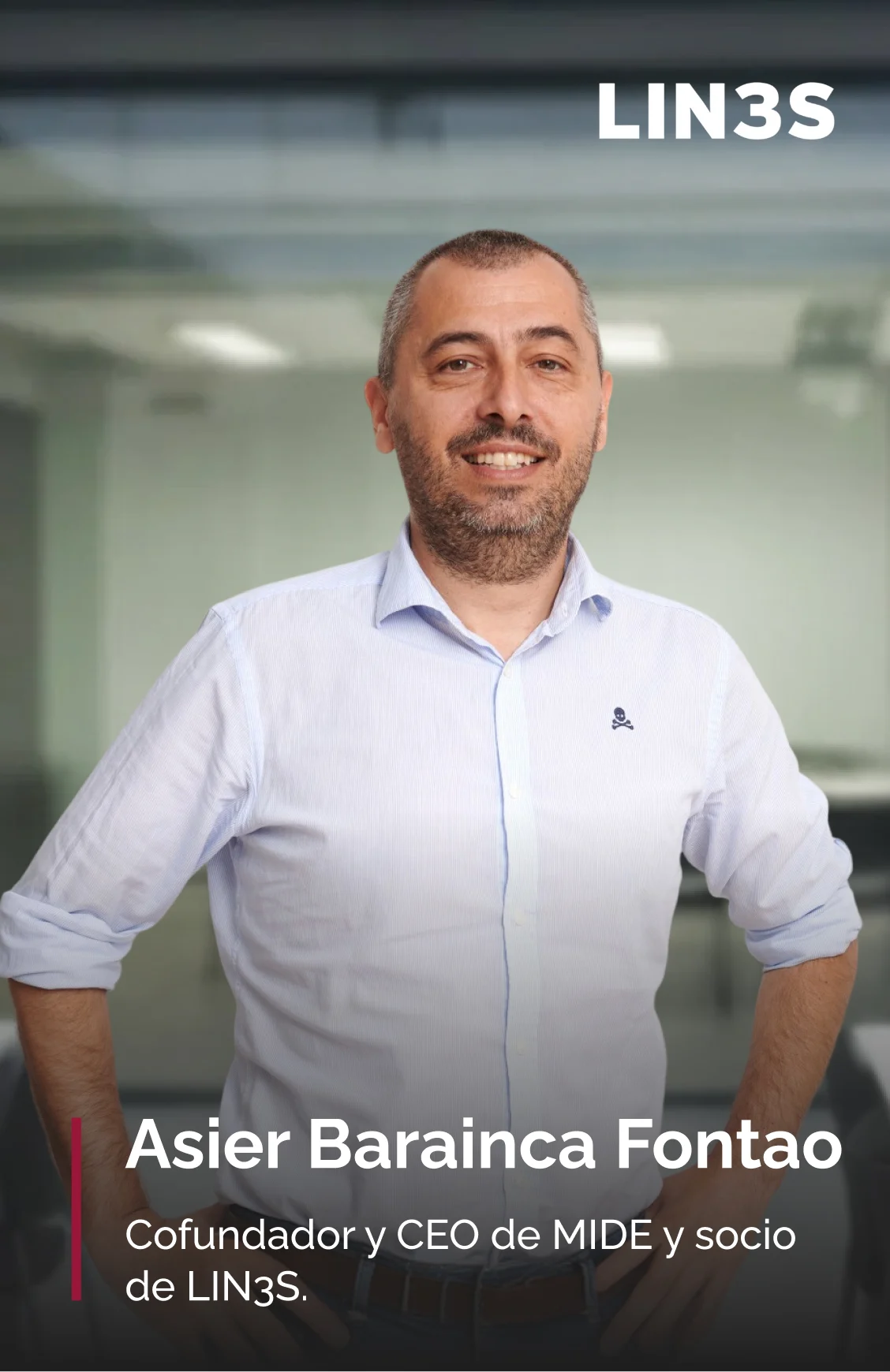 Asier Barainca Fontao, cofundador y CEO de MIDE y socio de Lines.