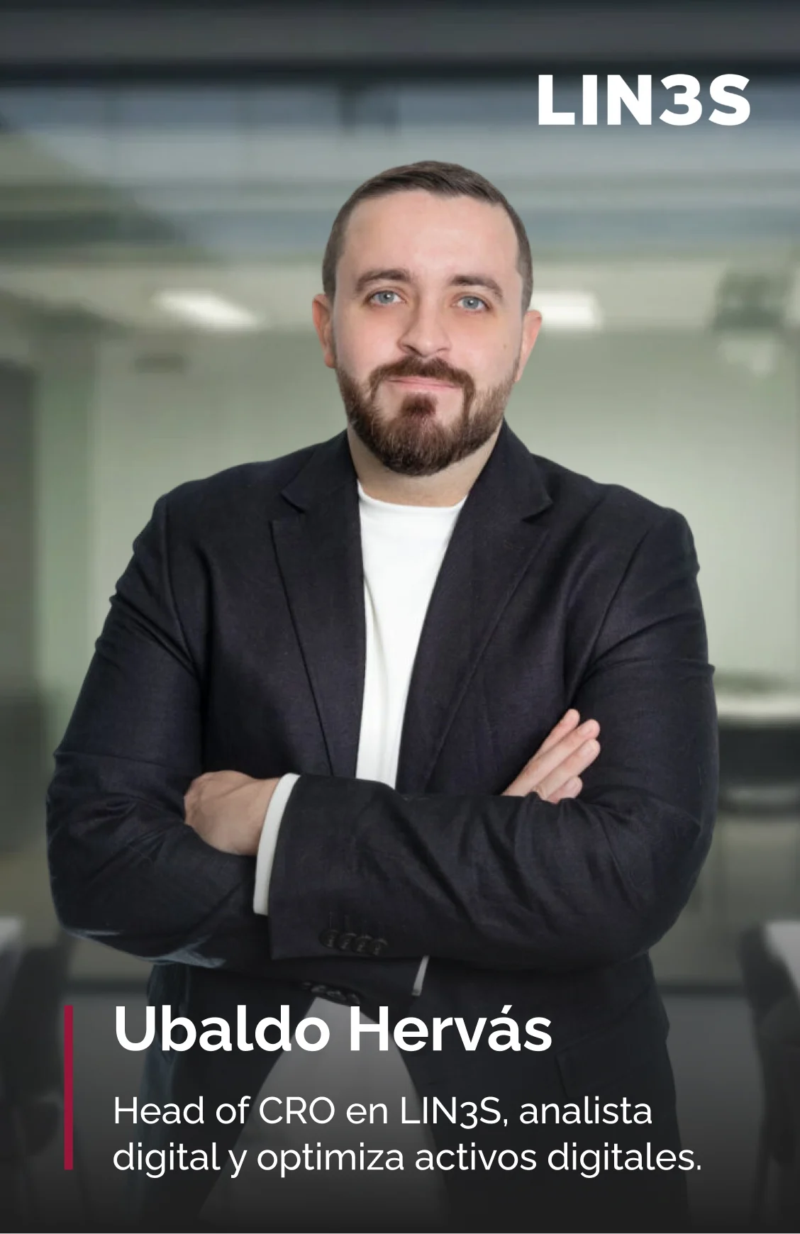 Ubaldo Hervás, Head of CRO en Lines